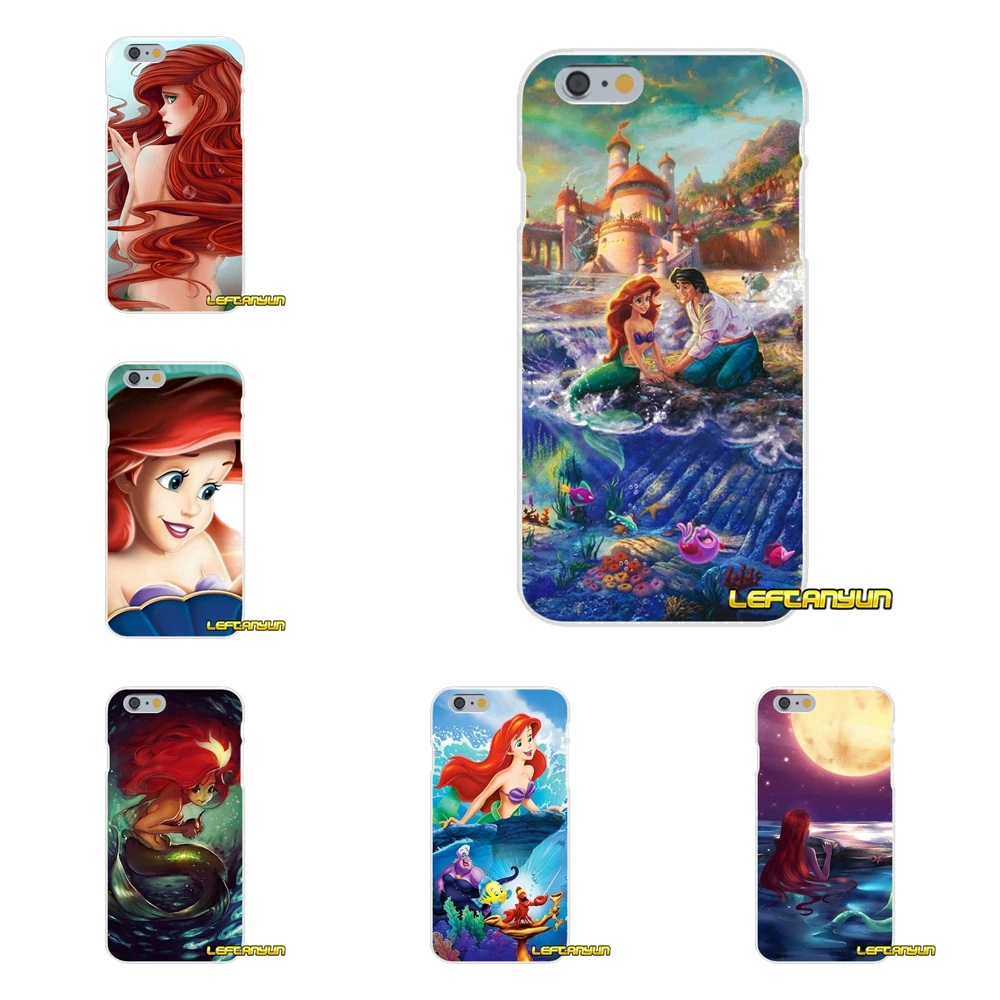

Princess Ariel Little Mermaid For Huawei P8 P9 P10 Lite 2017 Honor 4C 5X 5C 6X Mate 7 8 9 10 Pro Accessories Phone Cases Covers