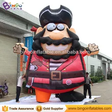 Индивидуальные гигантские надувной пират для набор украшений для аттракционов яркие надувные Викинги Реплика для продажи капитан игрушка модель