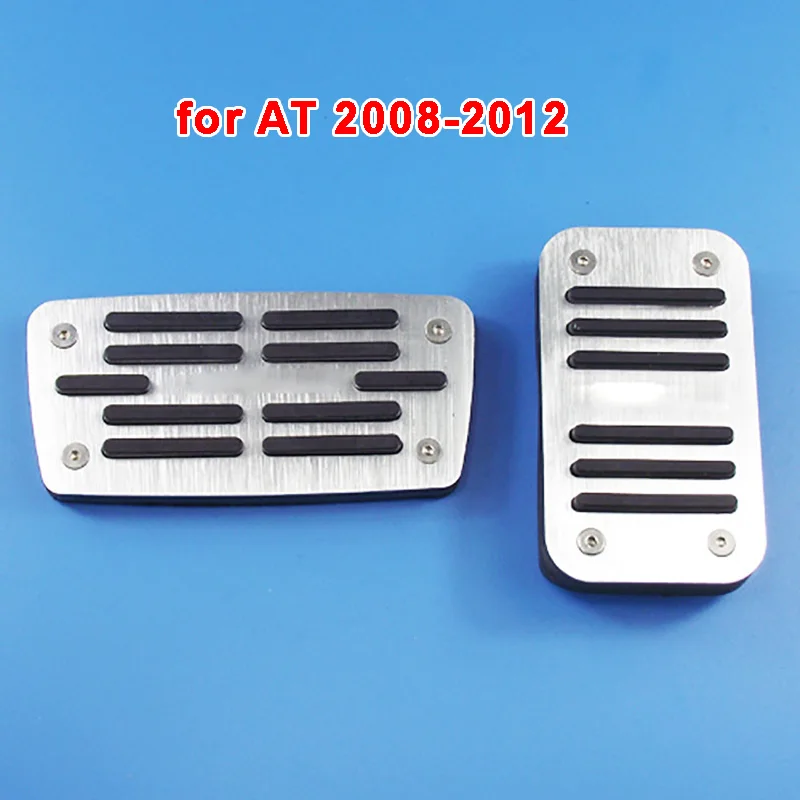 2 шт. для педали Honda Accord A/T 2008-2012/2014-2015 декоративная полоса из алюминиевого сплава