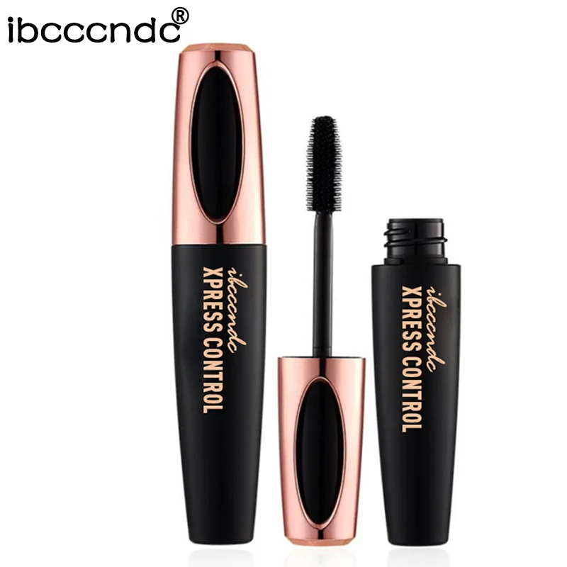 Murah Baru 4D Serat Sutra Lash Mascara Tahan Air Rimel 3D Maskara untuk Ekstensi Bulu Mata Hitam Tebal Memanjangkan Bulu Mata Kosmetik