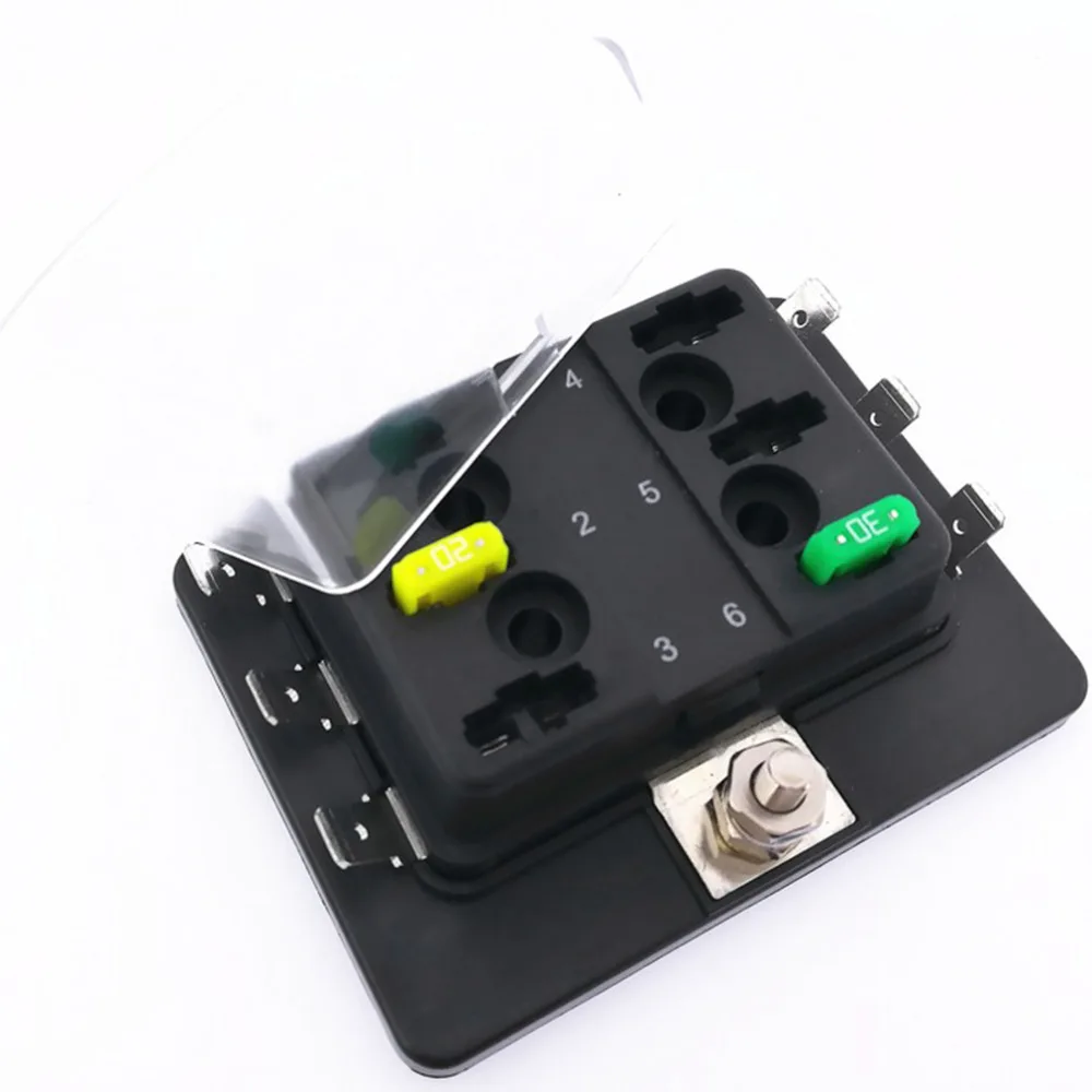 Aliexpress.com : Buy Professional 12V 24V 32V Universal 6 Way Mini Blade Fuse Box Holder with LED Warning Light Kit for Car Boat Free Shipping from Reliable ...