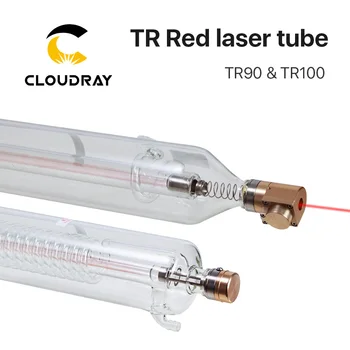 

CO2 Laser Tube SPT TR90 & TR100 90W 100W Wooden Box Packing Length 1280mm 1480mm Dia. 80mm for CO2 Laser Cutting machine