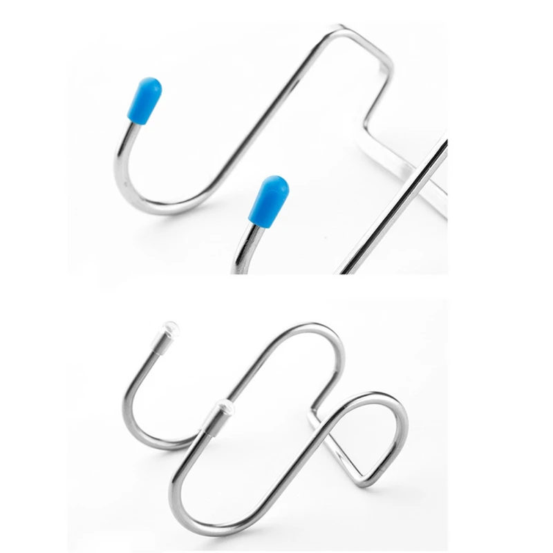 

Stainless Steel Double S Shape Storage Hook For Bathroom Kitchen Wall And Door Organizer Accessories Home Storage Hooks