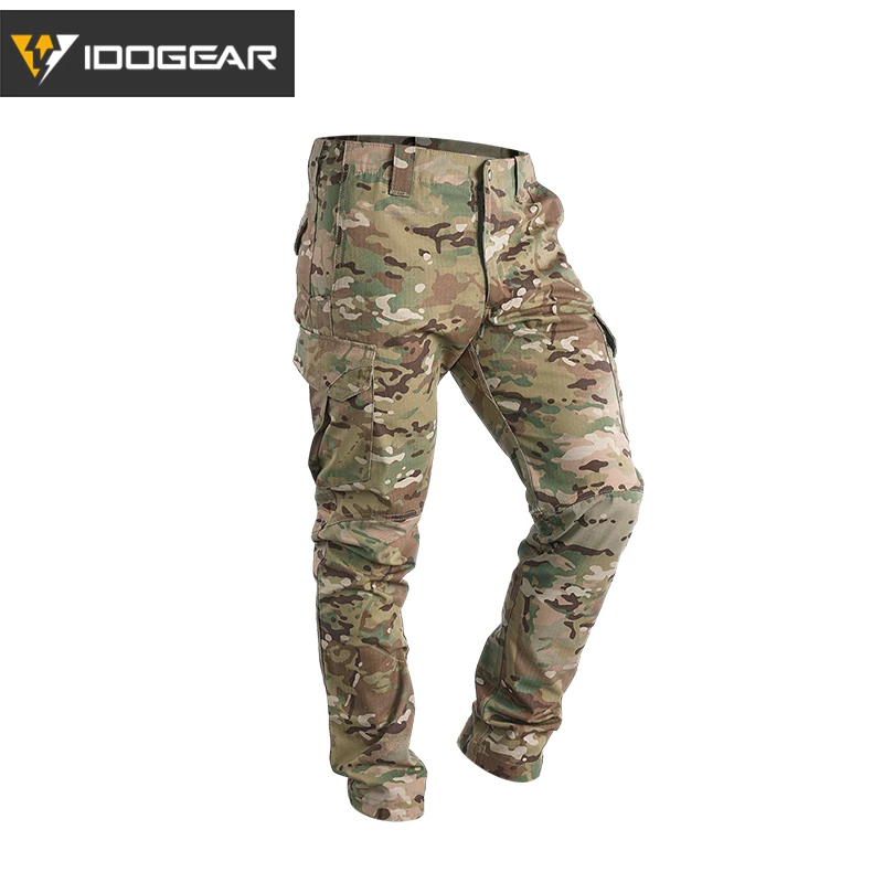 IDOGEAR GL тактические штаны CP полевые страйкбол военные брюки камуфляж гибкие мужские повседневные брюки Мультикам 3204 - Цвет: Multicam