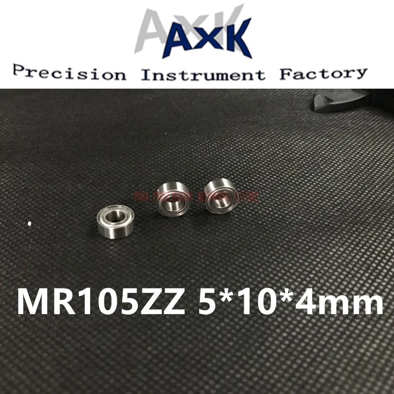 Mr105zz подшипник Abec 1 (10 шт) 5*10*4 мм миниатюрный Mr105 zz шариковые подшипники L 1050zz