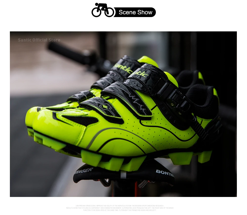 SANTIC обувь для велоспорта гоночная подошва MTB горный велосипед обувь для велоспорта дышащая Спортивная обувь Sapatilha Ciclismo Mtb 3 цвета