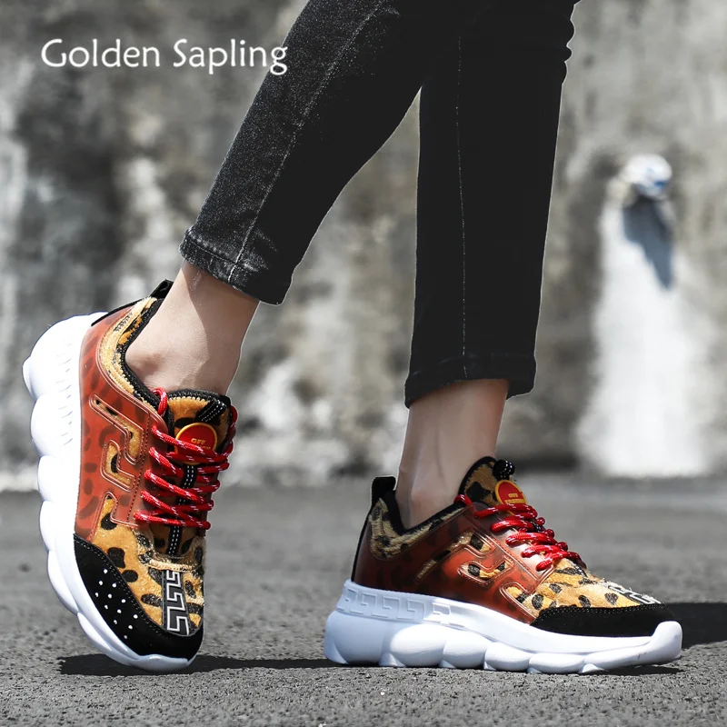 Golden Sapling Comfortable Sneakers Women Breathable Leather Womens Running Shoes Leopard Print Female Sneaker Woman Sport Shoes Golden Sapling Comfortable Sneakers Women Breathable Leather Womens Running Shoes Leopard Print Female Sneaker Woman Sport Shoes
