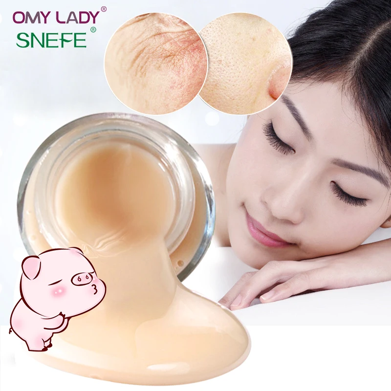 Маска OMY LADY SNEFE свиной коллаген увлажняющая укрепляющая отбеливающая маска
