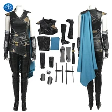 ManLuYunXiao Valkyrie Cosplay Costume Movie Thor 3 Thor Ragnarok Halloween Costumes Full Set Outfit Custom Made doctor strange costume dr strange steve cosplay costumes outfit superhero battle suit blue red magic cloak full set custom made