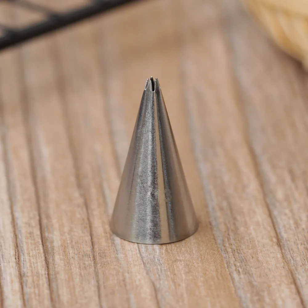 

#13 Open Star Icing Nozzle Stainless Steel Small Size Piping Tip Cake Decorating Tips Royal Icing Pastry Tip Tools Bakeware
