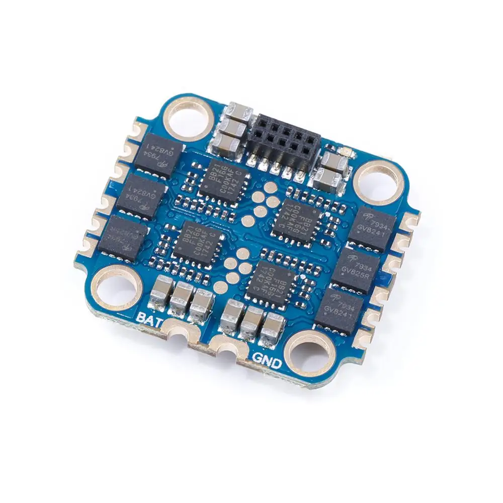 Микросхема PWM/oneshot125/multishot/dshot150/300/600 для дрона FPV iFlight 23x21 мм SucceX Micro 12A V1.2 2 4S 4 в 1 ESC(M3