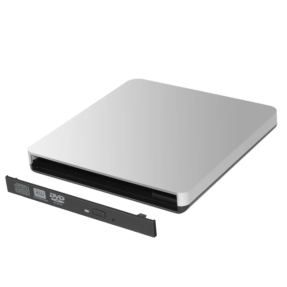 Слот в USB 3,0 12,7 мм Интерфейс SATA ноутбук CD/DVD RW ГОРЕЛКА rom привод Внешний чехол корпус Caddy без оптического драйвера