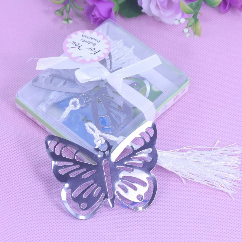 WIILII 50 шт. Закладка с бабочкой сувениры для гостей, для причастия, для девочек, для выпускного дня рождения, свадьбы, подарки