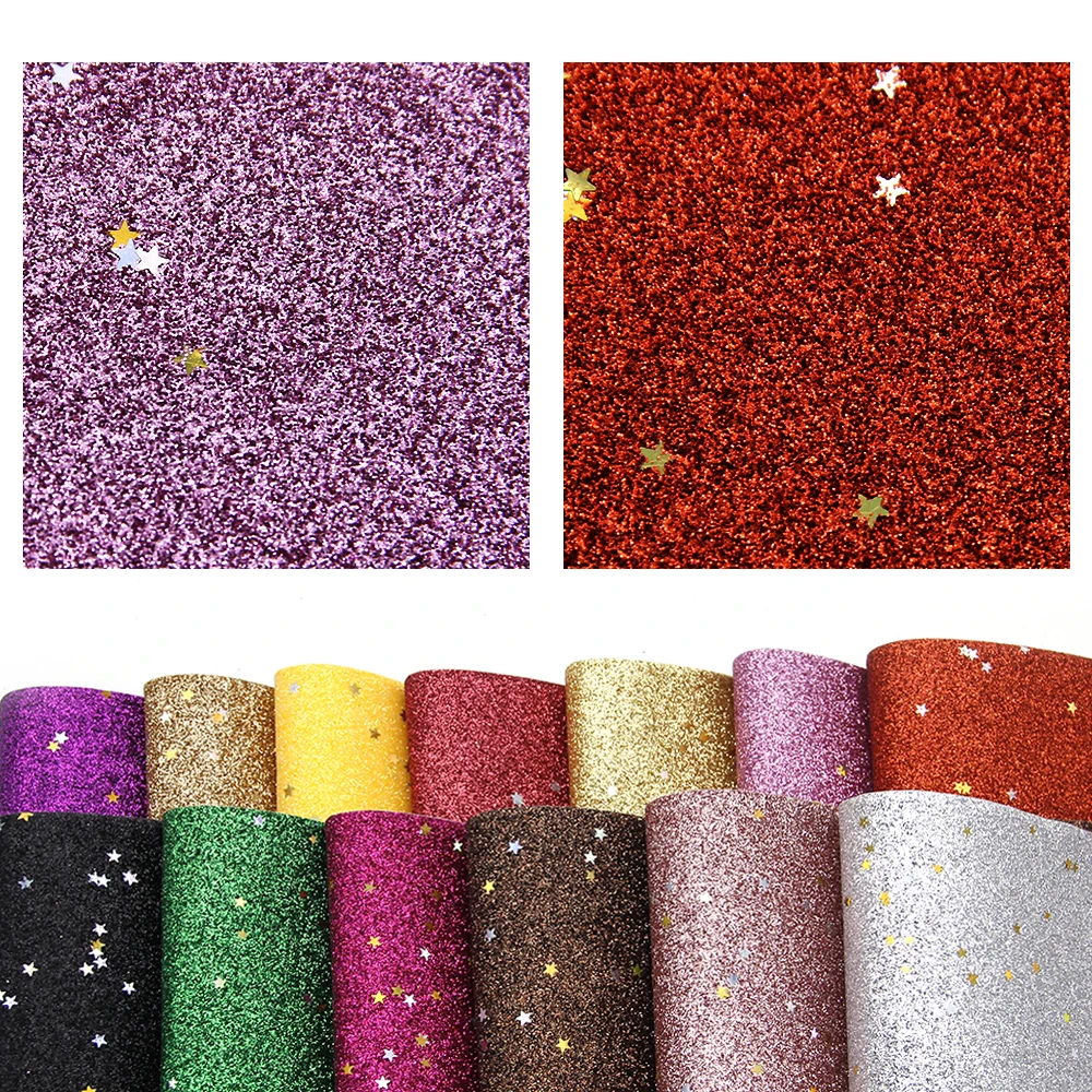 David accessories 20*34 см блестящие звезды искусственной искусственная кожа бант для волос для художественного оформления ногтей, ручная работа ремесел 1 шт, 1Yc6906