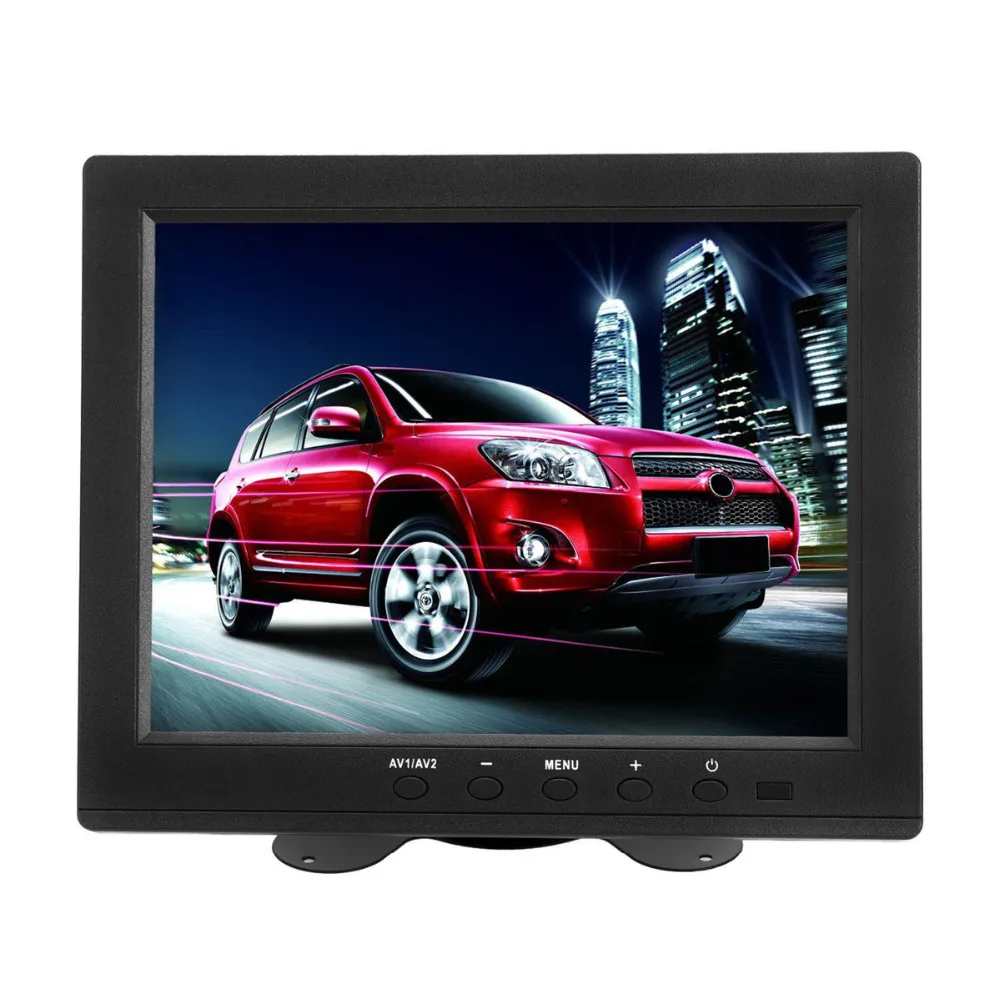 Wearson 8 Inch TFT LCD Color Video Monitor Screen VGA BNC AV HDMI Input +Remote Controller for PC CCTV Home Security Computer (5)