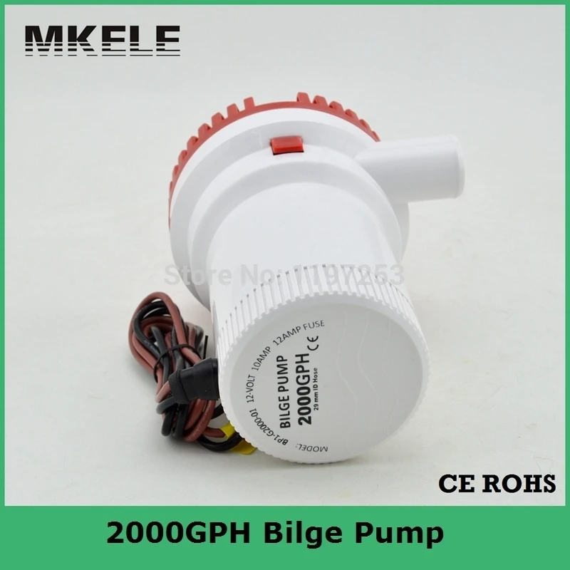 Погружной водяной насос 12 В 2000 Гал/ч 24 В|bilge water pump|water pump 24vwater |