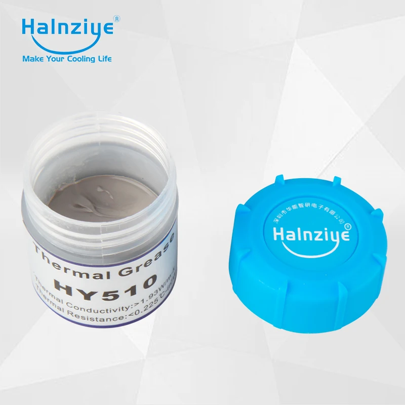 HALNZIYE HY510 معالج الرسومات بطاقة CPU GPU الحرارة بالوعة التبريد برودة المبرد الحرارية الشحوم مركب الشحوم السيليكا HALNZIYE HY510 معالج الرسومات بطاقة CPU GPU الحرارة بالوعة التبريد برودة المبرد الحرارية الشحوم مركب الشحوم السيليكا