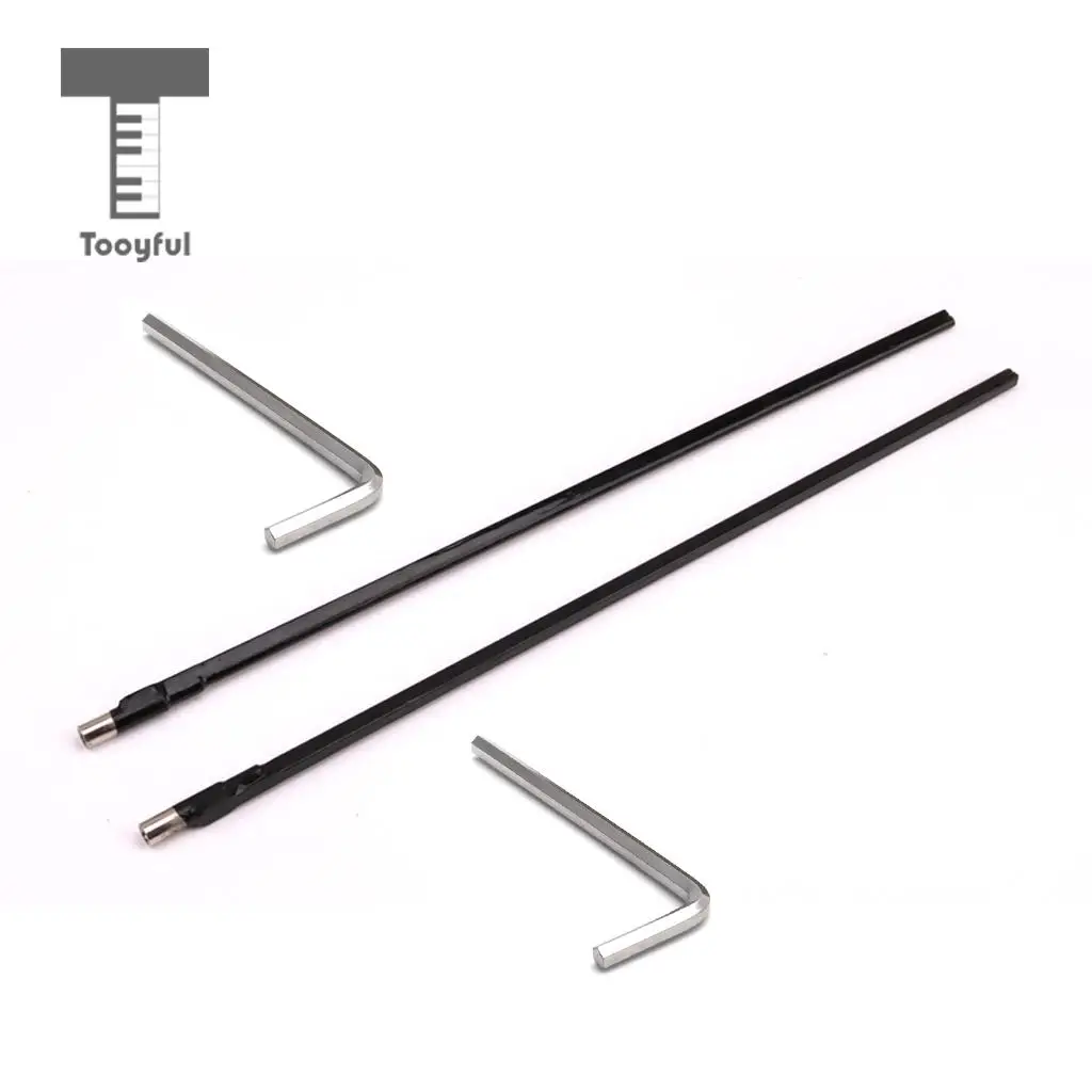 Tooyful 9mm Two Way Two Course Truss Rod Guitar Adjustment Tool for Guitar Repair with Wrench