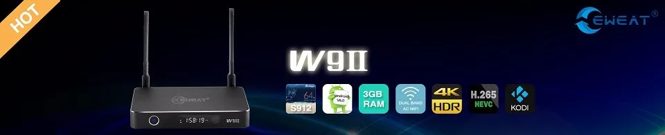 EWEAT R9PLUS Смарт ТВ приставка Android 6,0+ OpenWRT(NAS) Realtek RTD1295 2G/16G 802.11ac wifi BT4.0 1000M LAN медиаплеер