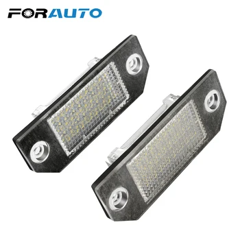 

Car Styling A Pair 5W For Ford Number Plate Light 6000K Easy to Install Light Source 24 LED