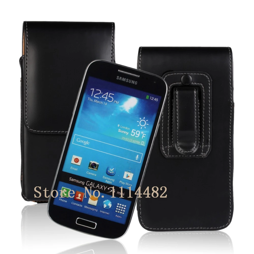 Holster Belt Clip Case For Samsung Galaxy S4 Mini S3 Mini S2 Waist Bag