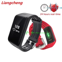 

New Fitness Tracker K1 Smart Bracelet Real-time Heart Rate Monitor down to sec Charging 2 hours Useing 1 weeks waterproof watch