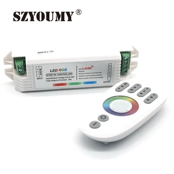 

SZYOUMY 15 PCS 2.4G RF Touch Screen LED Controller Stable Signal Different Zon Control for Double color White/Warm White strip