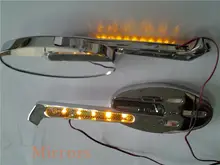 motorcycle parts turn signals Running Light Mirror Ninja All year model OVAL Shape