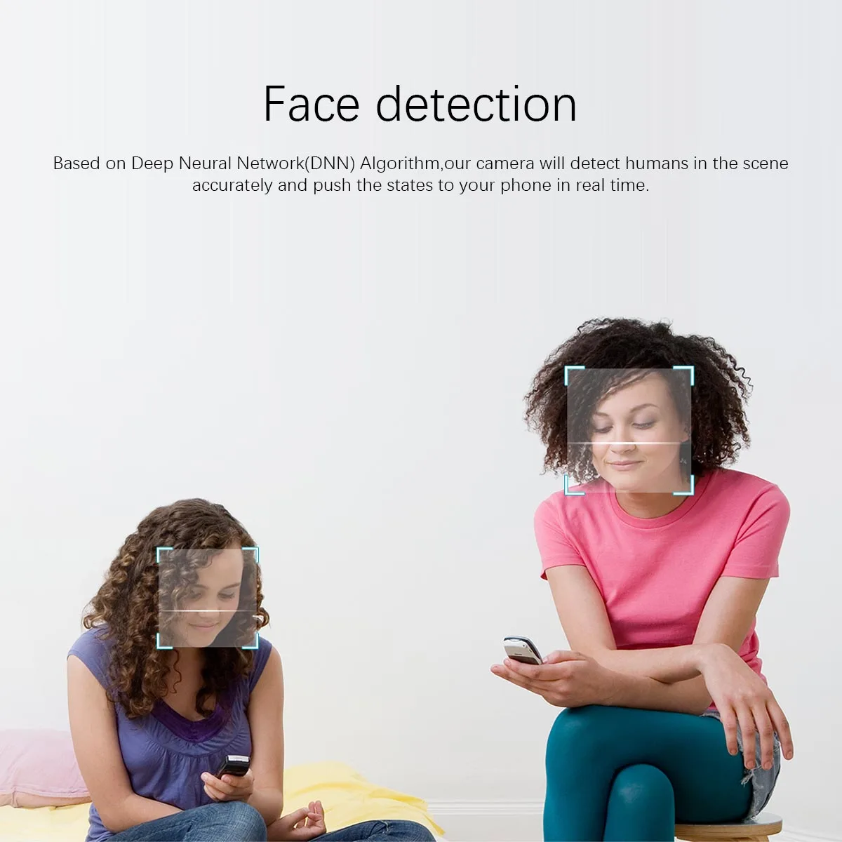 JOOAN 3MP WiFi IP Security Camera Wireless Security Camera System Home Monitor with Two-Way Audio M