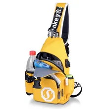 Бренд мужской парусиновый нагрудный мини рюкзак Oxford Crossbody сумка для школьников сумка для подростков Для мужчин Сумочка для женщин с цветочным принтом