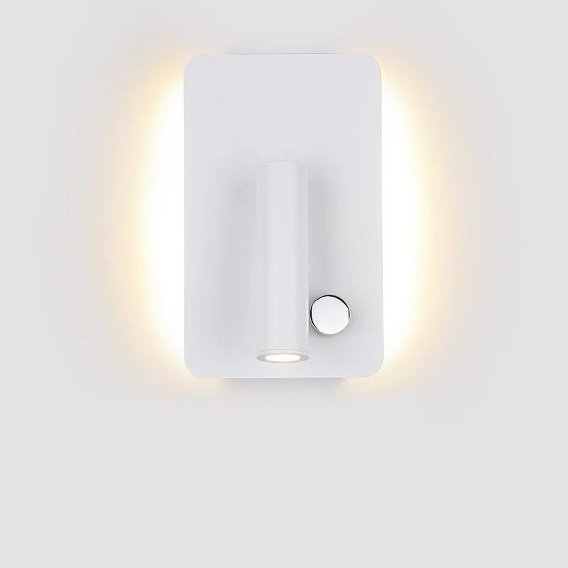 Креативный светодиодный настенный светильник Qyartistry, современный прикроватный светильник для спальни, настенные светильники, садовые светильники для гостиной, коридора, декоративное искусство - Цвет абажура: C