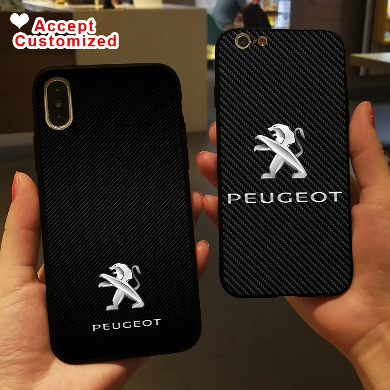

Cover Case for iPhone 10 X XS Max XR 7 8 6 6S Plus 5 5S SE PEUGEOT Logo Samsung Galaxy S8 S9 S10 S10E Plus Note 8 9 S6 S7 Edge