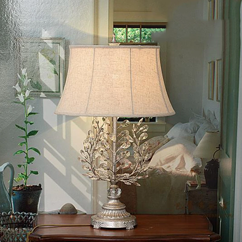 silver table lamps for bedroom