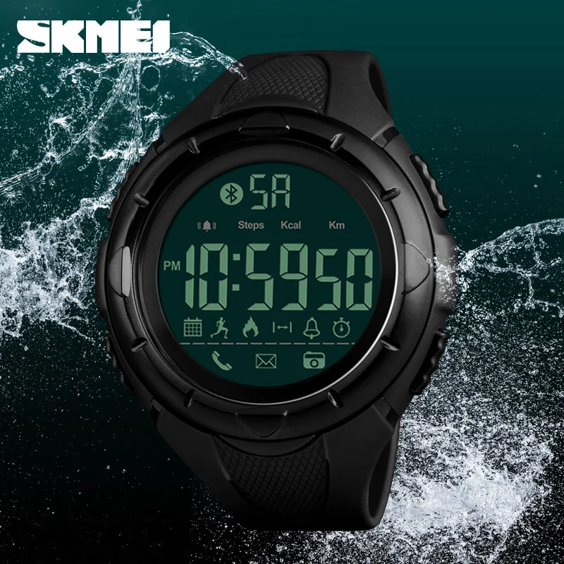 SKMEI 1326 Sport Smart Watches for Women Men Bluetooth Led Digital
Watch Multifunction Electronic Wristwatches Relogio Masculino