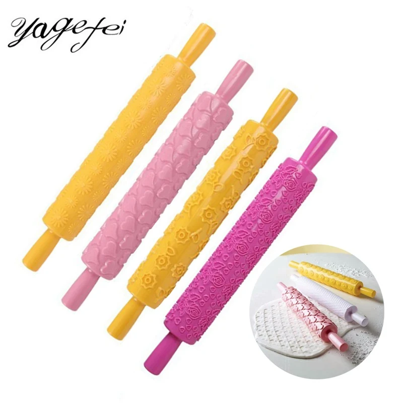 Non stick Rolling Pin Plastic Rolling Pin Baking Tools Fondant