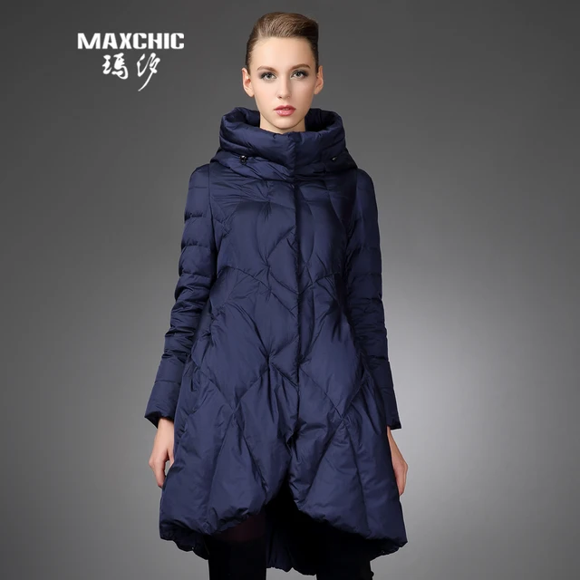 Cheap 2015 new Hot winter Thicken Warm Woman Down jacket Coat Parkas Outerwear Hooded Loose Luxury long plus size XL High-end cloak