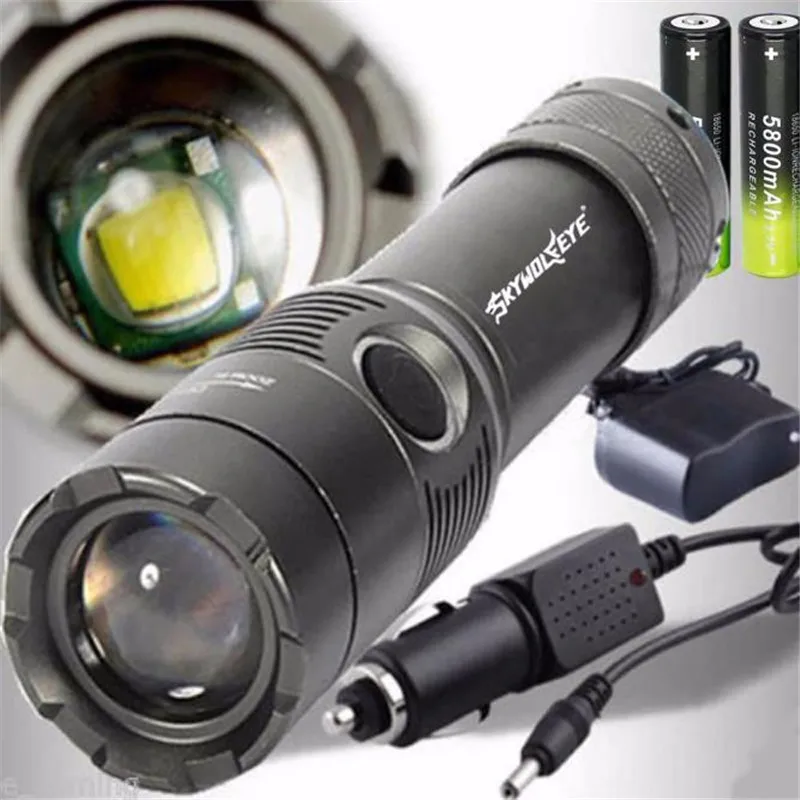 3500LM Bicycle Light Light XM L T6 font b LED b font Rechargeable font b Flashlight