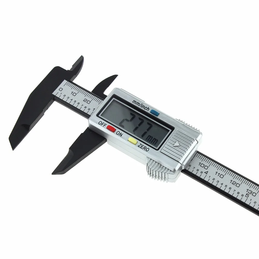 Digital Vernier Caliper LCD Micrometer 150mm/6inch Electronic Vernier Calipers 