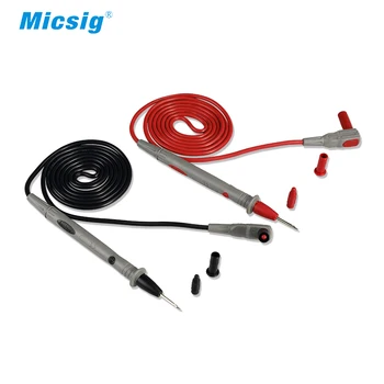 

Micsig Multimeter Test Probe 1000V 10A High Quality Multi Meter Test Lead Pen Cable test current voltage resistance capacitance