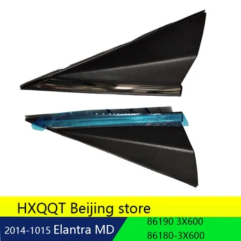 

Front Side Fender Pillar Trim L R 2Pcs FOR Elantra AVANTE MD-2014 2015 86190 3X600 86180 3X600 Rear view mirror trian