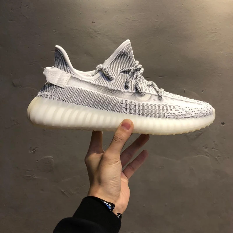 2019 горячая распродажа мужские кроссовки спортивная обувь yeezys air 350 boost v2 мужчин кроссовки женщин, идущих yeezys boost статический Большие размеры