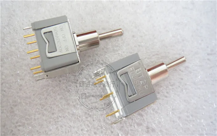 

Original new 100% BT2P button switch 6pin 3gear shaking head rocker power switch 50mA DC20V