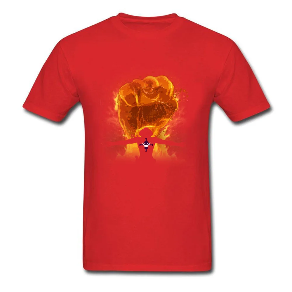 Fire Fist Design T Shirt Short Sleeve for Men 100% Cotton Fabric NEW YEAR DAY O Neck T Shirts Funny Tops Shirts Newest Fire Fist red