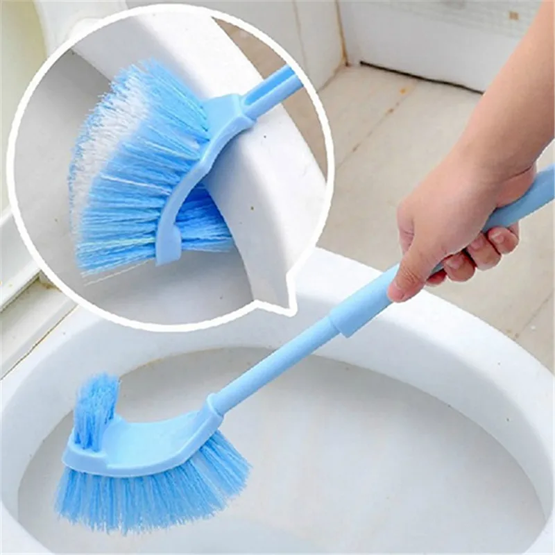 

Multi-functional Two-sided Long-handled Plastic Toilet Brush Cleaning Brush