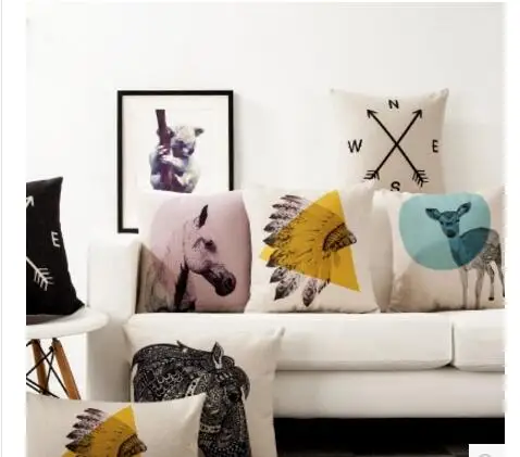 بسيطة السيحة المطبوعة وسادة غطاء المخدة سيارة مكتب رمي وسادة غطاء وسادة الزخرفية حالة ل قطني وسادة أريكة بسيطة السيحة المطبوعة وسادة غطاء المخدة سيارة مكتب رمي وسادة غطاء وسادة الزخرفية حالة ل قطني وسادة أريكة