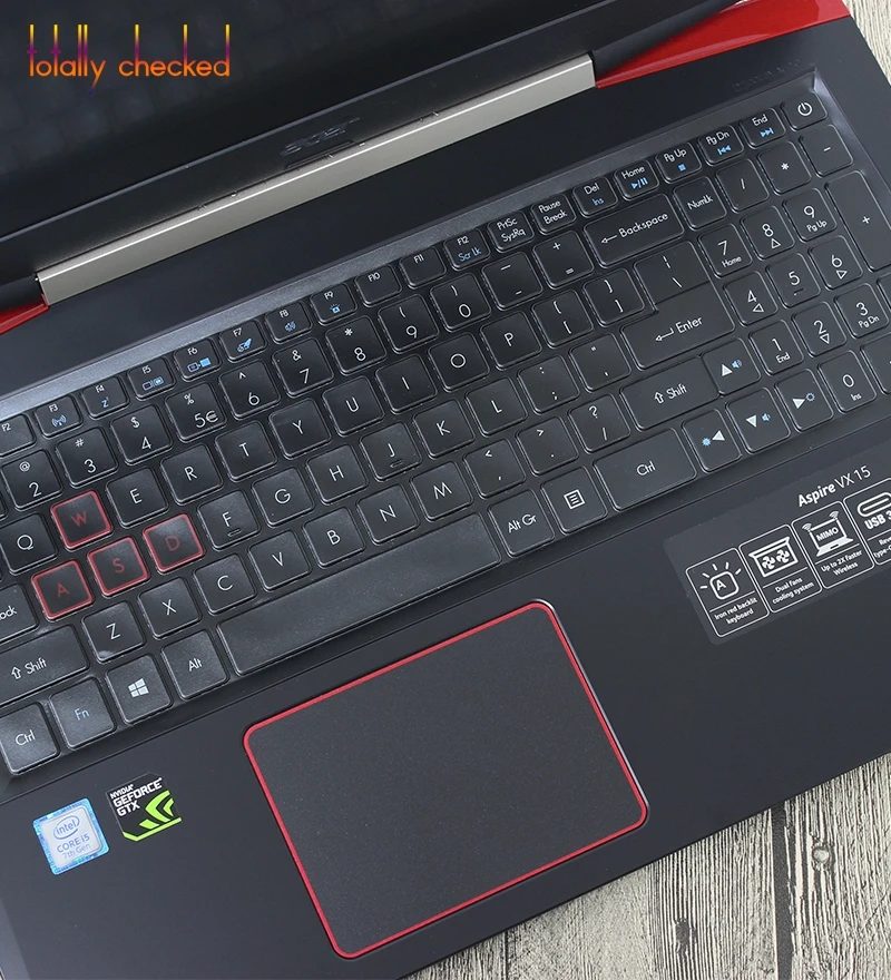 Силиконовый чехол для клавиатуры для ноутбука Защитная крышка для acer деталь нитро-двигателя Himoto Redcat 5 AN515-42 AN515 42 AN515-52 AN515 42, 51, 52, модель 51ez 51by 791p 15,6