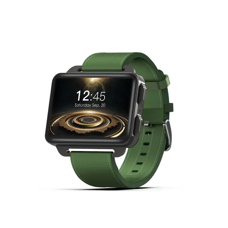 Android 5,1 Smart Watch1GB+ 16 GB Bluetooth 4,0 wifi 3g Smartwatch телефон Поддержка Google Voice gps карта для apple huawei IOS$ Android - Цвет: green