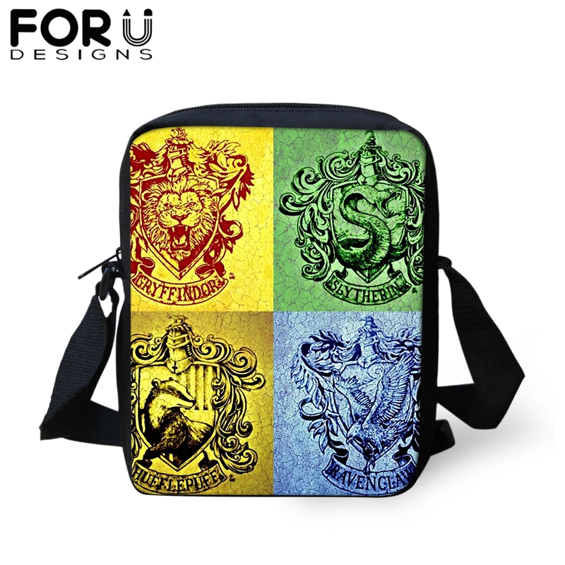 

FORUDESIGNS Harri Potter Messenger Bags for Boys Girls Hogwarts Printing Crossbody Bags Customize Shoulder Bag Satchel 2019