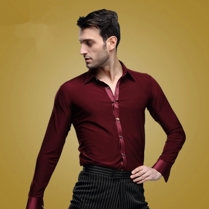 New 2016 Competition Performance Ballroom Modern Salsa Tango Samba Men