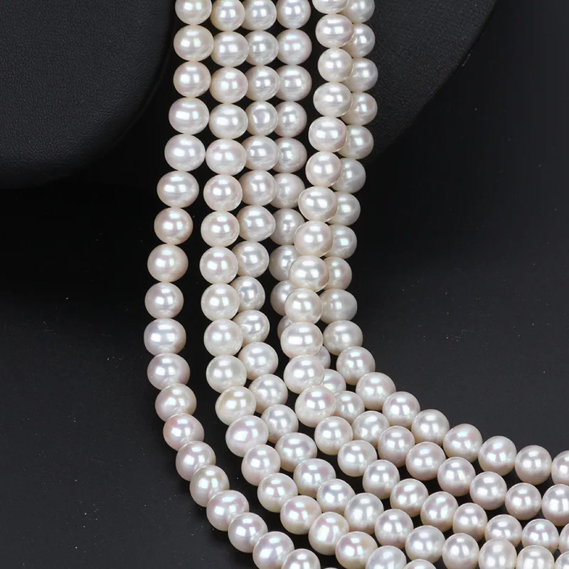 Natural Saltwater 10-12mm Pearl strand – DeBoscq Fine Jewelry